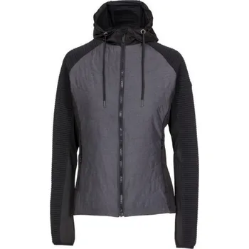 Dámská mikina TRESPASS Dámská sportovní mikina s kapucí na zip 2XL ČERNÁ