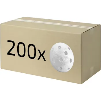 Florbalový míček FREEZ PRIME BALL OFFICIAL II white - 200pcs.