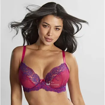 Oblečení a móda Podprsenka Ana 9396 - Panache fuchsia-modrá 75E