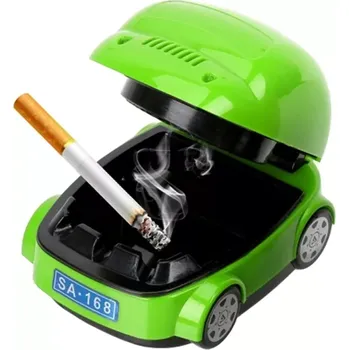 Gadget Popelník čistící zápach kouře ve tvaru auta SA 168 - zelený