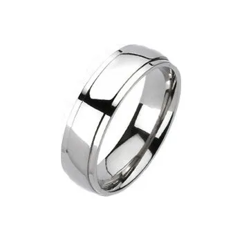 Prsten Spikes USA Prsten titan, šíře 6 mm, vel. 67 - velikost 67 - TT1021-6-67