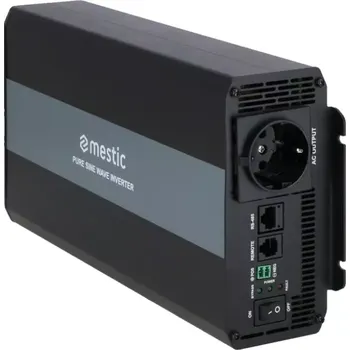 Příslušenství ke karavanu Měnič napětí Mestic 500W čistý sinus - automatický přepínač zdroje