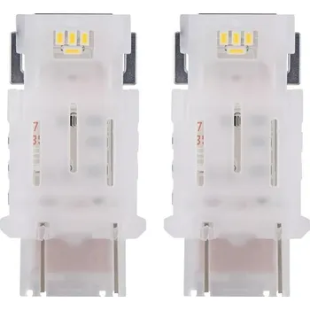 Auto-moto Žárovka OSRAM P27/7W 12V W3x16q LED bílá 2ks