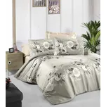 Povlečení bavlněný satén Monza TiaHome 1x Polštář 90x70cm, 1x Přikrývka 140x200cm