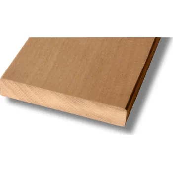 Terasové prkno Dřevěné terasové prkno RED CUMARÚ PRIME KD 21 X 90 MM Délka: 2,13 m