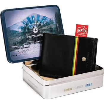 Peněženka Peněženka Peterson PTN 304RA - černá