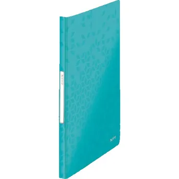 Katalogová kniha Leitz WOW tyrkysová, 40 kapes