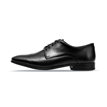 Pánské polobotky Vasky James Black - kožené pánské boty na ples | česká výroba ze Zlína 46 EU