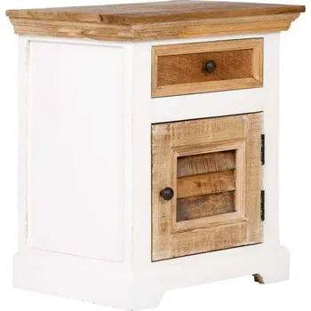 Noční stolek Noční stolek bílý Madagaskar