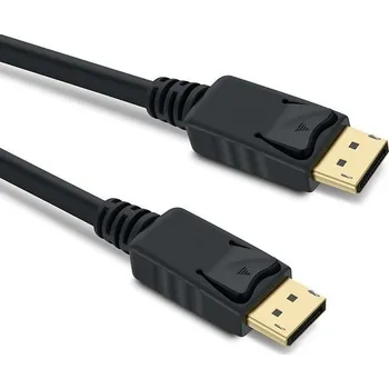 Video kabel OEM Kabel DisplayPort 1.4 přípojný kabel M/M zlacené konektory, 2 m KPORT8-02