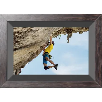 Digitální fotorámeček Kodak RCF-1012W WiFi digitální WiFi fotorámeček 25.4 cm 10 palec Energetická třída (EEK2021): B (A - G) 1280 x 800 Pixel 32 GB černá, dřevo (tmavé)