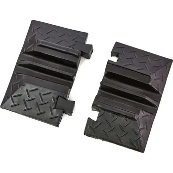 kabelová chránička Sada koncovek pro kabelový most, kabelový přejezd, kabelový můstek s odklápěcím víkem, nosnost 9t, délka 100 cm (TrueTech)