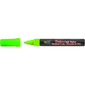 Křídový popisovač seříznutý hrot 2-6 mm MARVY 483-F4 fluo zelený