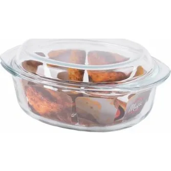 MagicHome, zapékací mísa z borosilikátového skla, oválná, 3500 ml