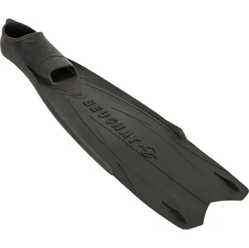 Ploutve BEUCHAT Ploutve na šnorchlování a podmořský rybolov Mundial One 50 černé 43/44 ČERNÁ