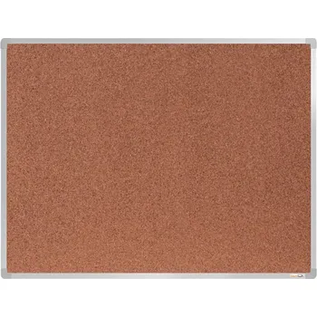 Kancelářský nábytek Tabule korková 200x120cm, stříbrný rám