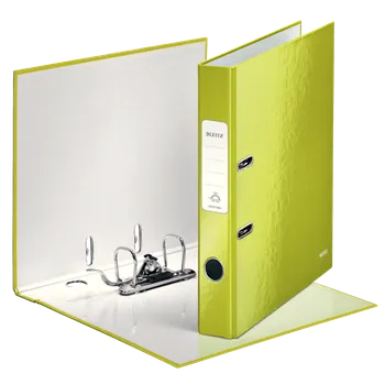 Pořadač pákový Leitz 180° WOW zelený