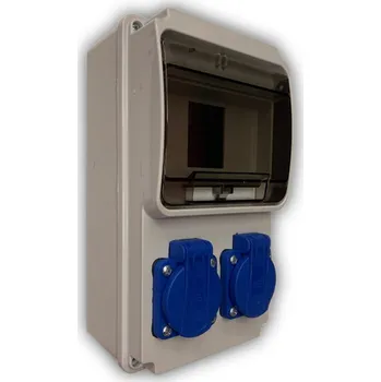 Rozvaděč 66004.20000 zásuvková kombinace osazená ELEKTRIUM