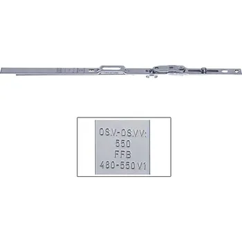 Příslušenství k oknu WINKHAUS OS.SE.550 Vrchní lišta