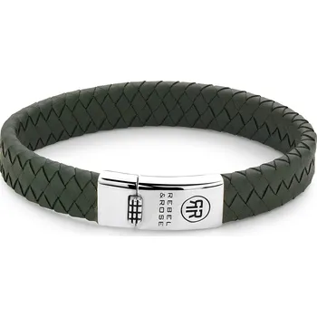 Náramek Rebel & Rose RR-L0148-S-L Mens náramek - Braided Flat