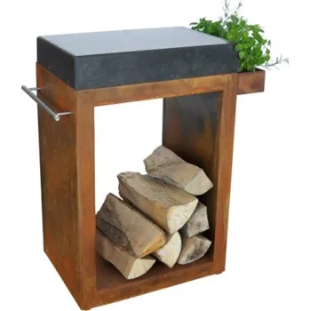 Zahradní stůl ARTISS Stůl Corten malý 60 x 45 x 91 cm - žula