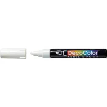 Marvy Popisovač akrylový DecoColor bílý