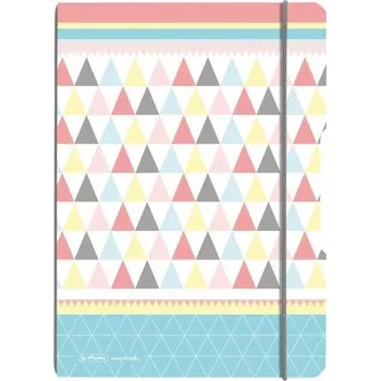 Kancelářský papír Blok Flex Graphic Pastels Poly A4, 80g, 40stran čtvereček