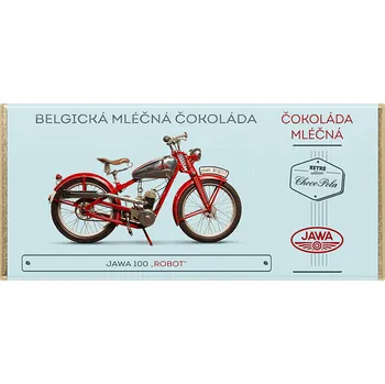 Cukrovinka CHOCO POLA - JAWA 100 Robot - mléčná čokoláda 100g
