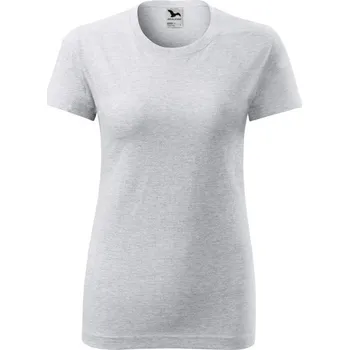 Dámské tričko Classic New tričko dámské S světle šedý melír