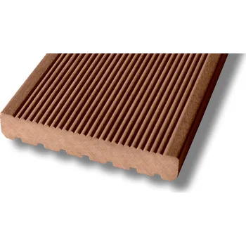 Terasové prkno Dřevěné terasové prkno IPÊ PRIME DRÁŽKOVÉ KD 21 X 145 MM Délka: 2,13 m