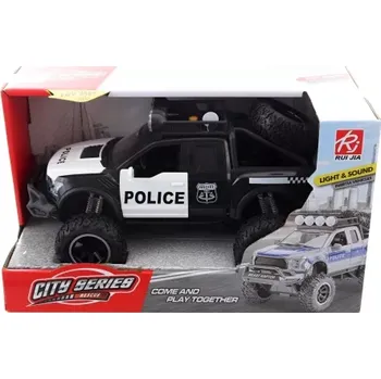 autíčko Policejní auto s bateriemi a setrvačníkem