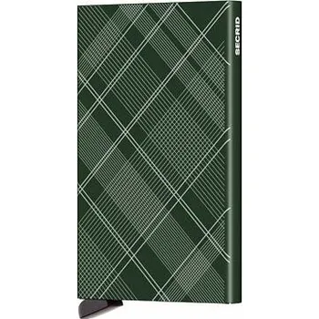 Peněženka Pouzdro na karty Secrid Cardprotector Laser - Tartan Green