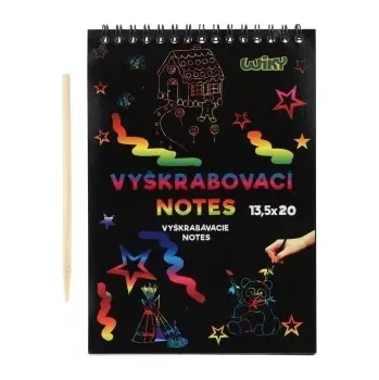 Blok Vyškrábavací notes 12 listů