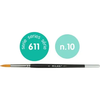 Umělecký štětec Štětec MILAN 611 kulatý č. 10