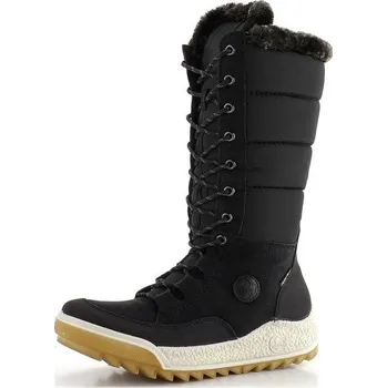 Dámské kozačky Rieker šněrovací kozačky s membránou černé Y4760-00 - 37 | P678008