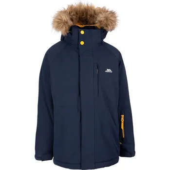 Chlapecká bunda TRESPASS Dětská nepromokavá zateplená bunda 10 LET MODRÁ