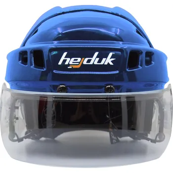 Sportovní chránič Helma Hejduk XX + Plexi, modrá, Senior, S-M, 54-58cm, EVO PRO II. X Hejduk