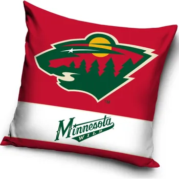 Dekorativní polštářek Polštářek NHL Minnesota Wild