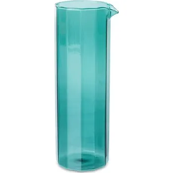 HK living Skleněná karafa Teal 1,1 l