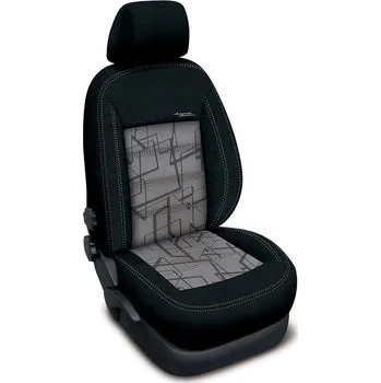 Ochranný autopotah Autopotahy HYUNDAI i 30, III, PD, bez zadní loketní op., AUTHENTIC DOBLO, matrix šedý