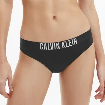 Dámské plavky Calvin Klein dámské plavky spodní díl černé - Černá / S