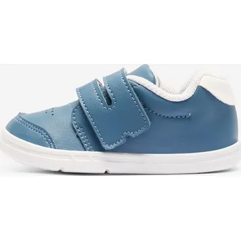 Dětská běžecká obuv DECATHLON Dětské boty na suchý zip I Learn velikost 20 až 24 22 BÍLÁ|MODRÁ|ŠEDÁ