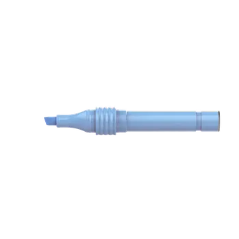 Monami pisátko DIY seříznutý hrot icecream blue