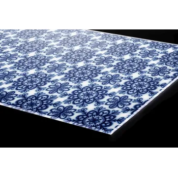 Obklad DIMEX | Plexisklo za kuchyňskou linku PGT-18060-241 | 180 x 60 cm | Modrotisk + Plexisklo za kuchyňskou linku DIMEX v rozměru 180 x 60 cm, motiv Modrotisk