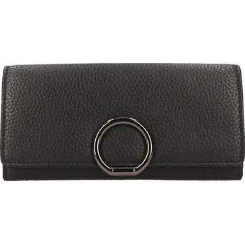Dámská kožená peněženka Lagen Margit - černá
