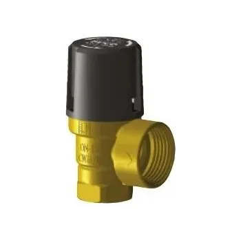 Instalatérský materiál IVAR Pojistný ventil pro topení - 1/2"Fx3/4"F; Kv 0,540; 3,5bar; KD15 DUCO