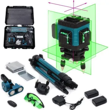 Měřící laser Makota Stavební Laser - 16 linií s dosahem až 100 metrů