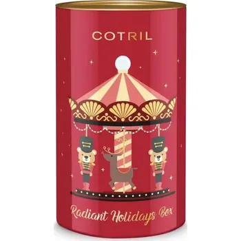 Kosmetická sada Cotril Radiant Holiday šampon 250 ml + maska na vlasy 250 ml + sprej proti vlhkosti 100 ml kosmetická sada