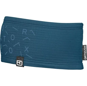 Sportovní čelenka Ortovox Fleece Light Grid Headband Petrol Blue