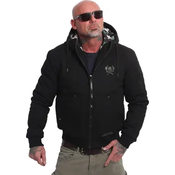 Pánská bunda Yakuza Ink. - pánská zimní bunda GAME OVER ROOKIE 24052 schwarz Barva: Černá, Vel: XL